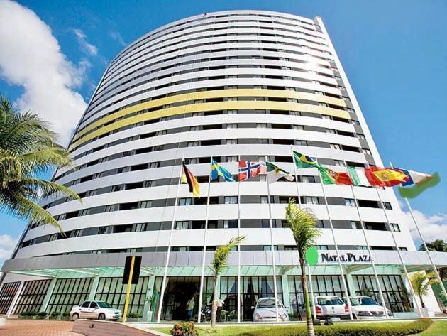 Suites Natal Plaza 4 Estrelas - Vista Mar - Ponta Negra المظهر الخارجي الصورة